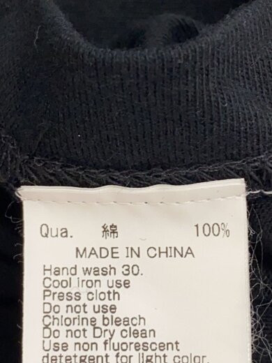 商品画像：Tシャツ/XL/コットン/BLK 5