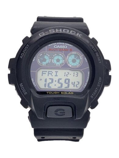 商品画像：ソーラー腕時計・G-SHOCK/デジタル/ラバー/BLK/BLK 1