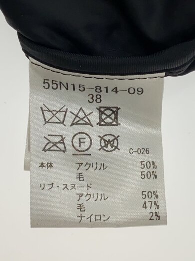 画像：BLUE LABEL CRESTBRIDGEニット・セーター(厚手)/38/アクリル/BLK/無地/55n15-814-09//4