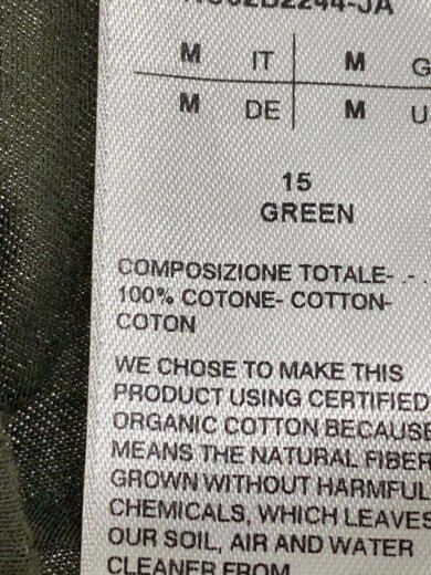 商品画像：Tシャツ/M/コットン/KHK/無地/RU02B2244-JA// 4