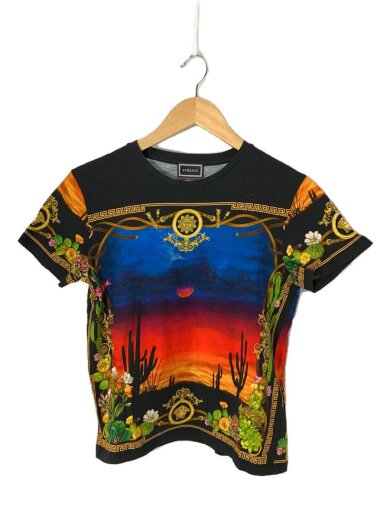 商品画像：夕日Tシャツ/14A/マルチカラ-/総柄 1