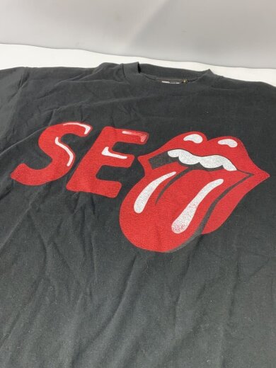 商品画像：The Rolling Stones x WDS S/S Tee/Tシャツ/L/コットン/BLK 7