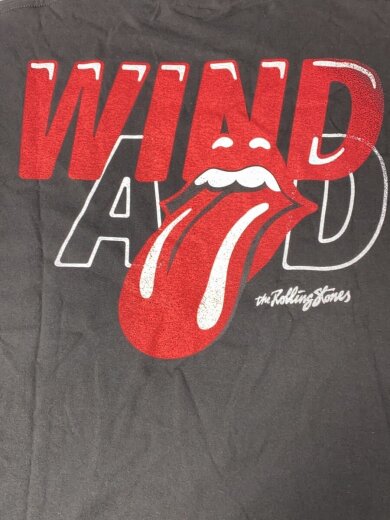 商品画像：The Rolling Stones x WDS S/S Tee/Tシャツ/L/コットン/BLK 8
