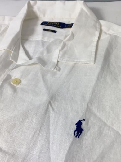 商品画像：現行/開襟/CLASSIC FIT/半袖シャツ/L/リネン/WHT 8