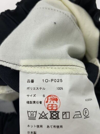 商品画像：25SS/エステルツイルパンツ/ボトム/S/ポリエステル/BLK/1o-p025// 6