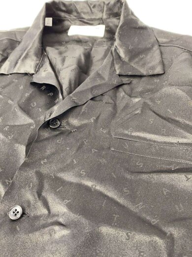 商品画像：半袖シャツ/--/シルク/BLK/総柄/S33Y 531956 7