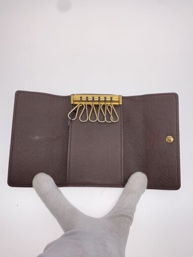 商品画像：ミュルティクレ6_ダミエ・エベヌ/PVC/BRW/総柄/メンズ 4