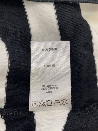 商品画像：Tシャツ/L/コットン/BLK/ボーダー 4