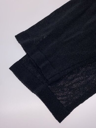 商品画像：25SS/WASHI RAYON KNIT JACKET/カーディガン(薄手)/4/--/BLK 6