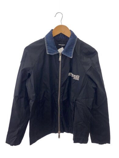 商品画像：ジャケット/48/ポリエステル/BLK/無地/S74AM1058 S49576 1