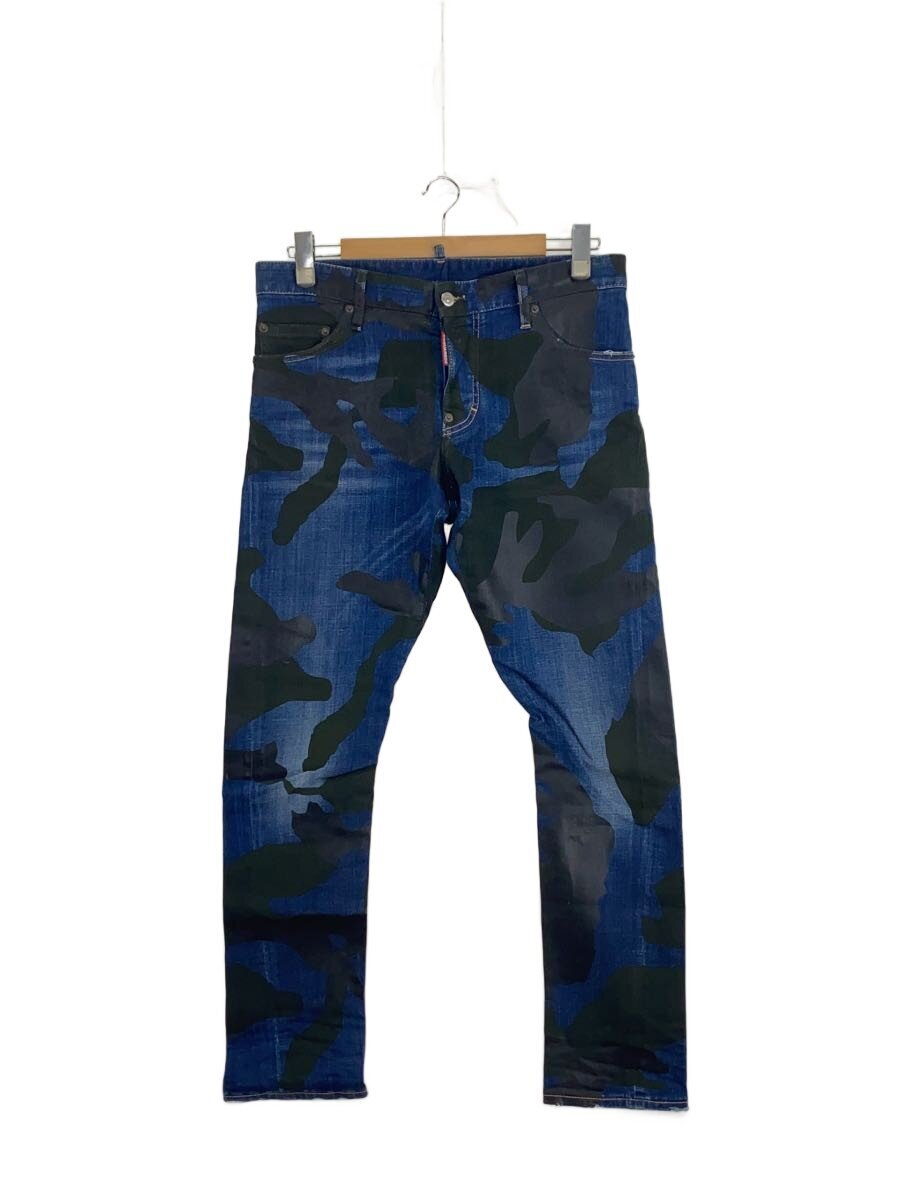 DSQUARED2 / スキニーパンツ/48/コットン/IDG/カモフラ/s74lb0539