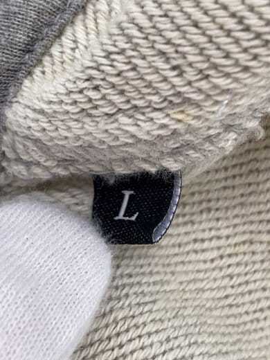 商品画像：ジップパーカー/L/コットン/GRY 4