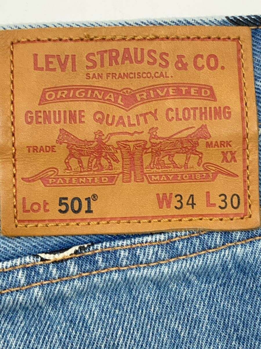 Levi’s × Disney / ボトム/34/デニム/IDG/00501-2708