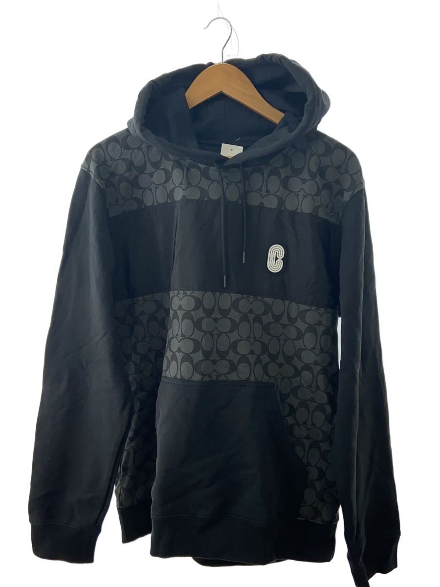COACH / パーカー/L/コットン/BLK/C7828