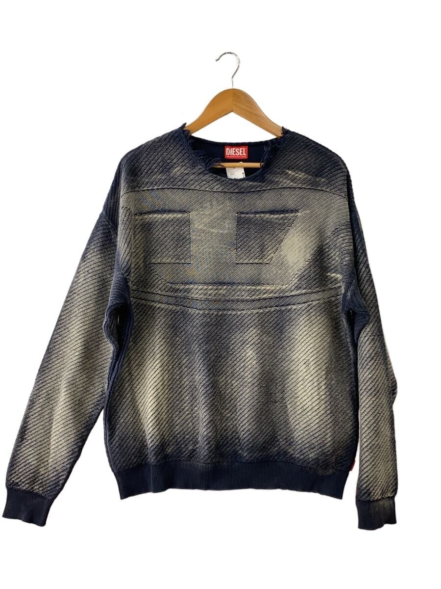 DIESEL / K-KLEVER/ニット・セーター(薄手)/S/コットン/NVY/A13173