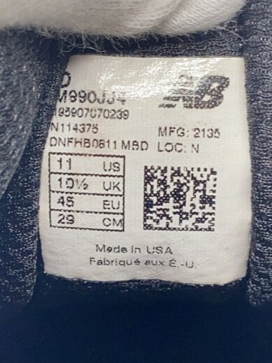 商品画像：M990/ネイビー/29cm/NVY 5