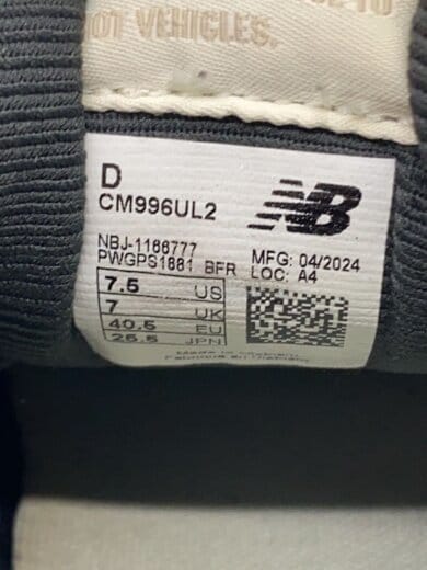 商品画像：CM996/ブラック/25.5cm/BLK 5