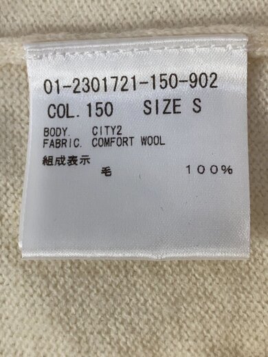 画像：theoryニット・セーター(薄手)/S/ウール/IVO/01-2301721-150-9025