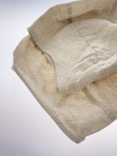 商品画像：24SS/袖ぷっくりリネンジャケット/FREE/リネン/IVO/無地/Bez1041507A0001 5