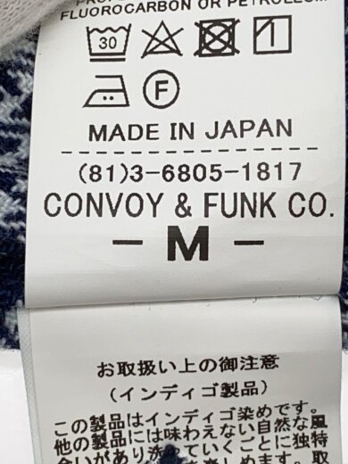 商品画像：長袖シャツ/M/コットン/ネイビー/チェック/RAD-20AW-SH009 4