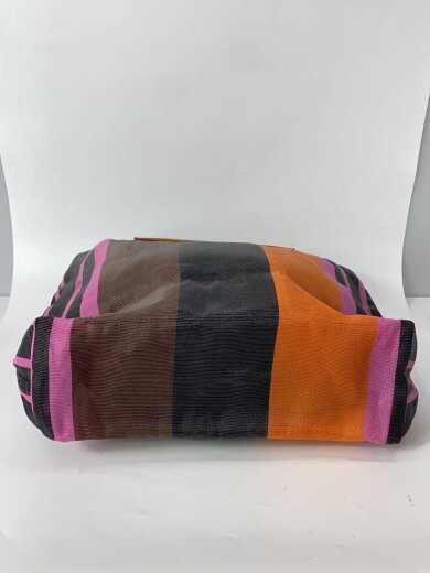 商品画像：トートバッグ/--/PNK/ストライプ 4