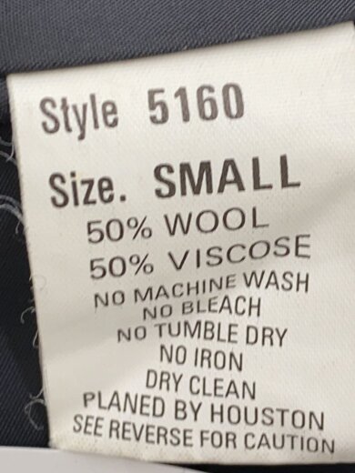 商品画像：スタジャン/S/ウール/BLK/5160 4