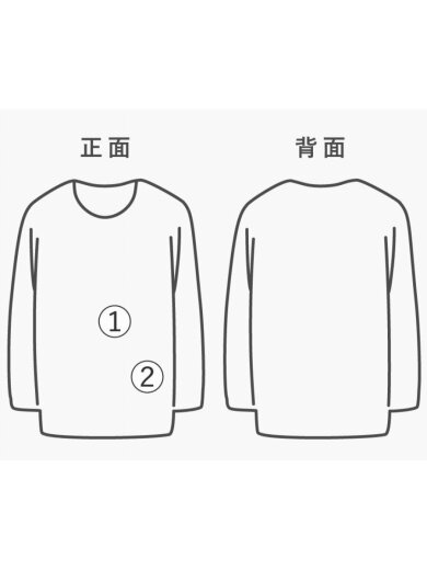 商品画像：スウェット/L/コットン/NVY/無地// 8