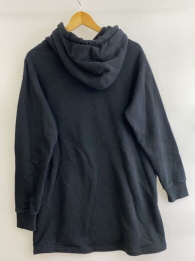 商品画像：フーデッドスウェットワンピース/長袖ワンピース/XS/コットン/BLK/610127 2