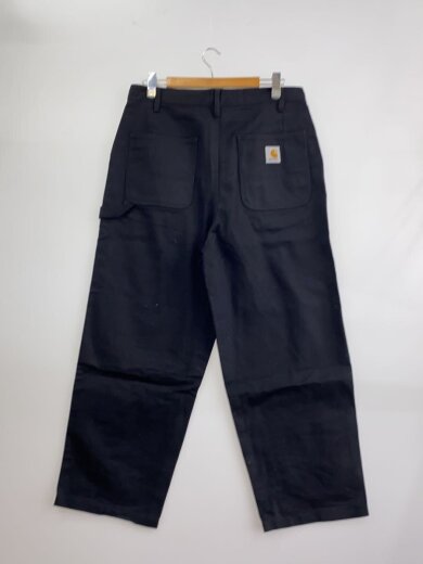 商品画像：ストレートパンツ/L/コットン/BLK/無地// 2