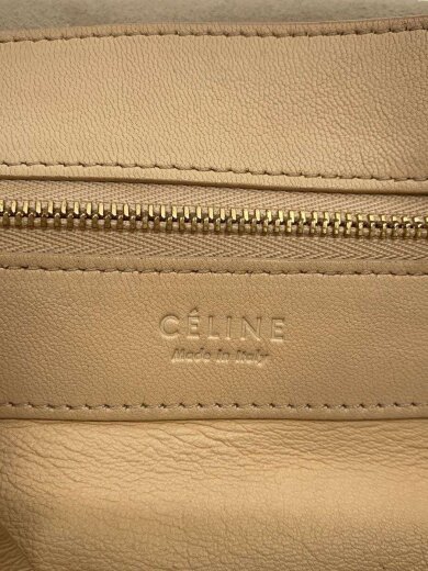 商品画像：ホリゾンタルカバ/トートバッグ/レザー/BEG 5