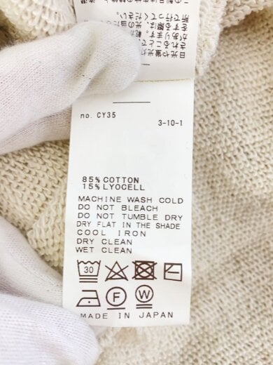 商品画像：24SS/コットンリヨセルボートネックSWEAT/コットン/GRY/24-070-220-7840-4-0 5