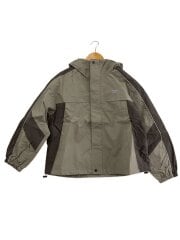 ナイロンジャケット/FREE/ナイロン/GRY/無地/JS071687CA