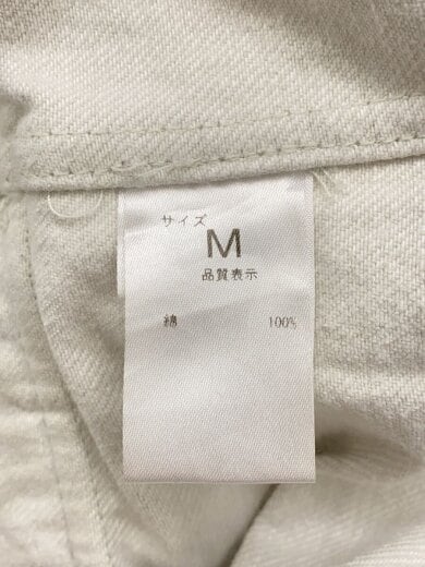 商品画像：オーバーオール/M/コットン/WHT/無地 5