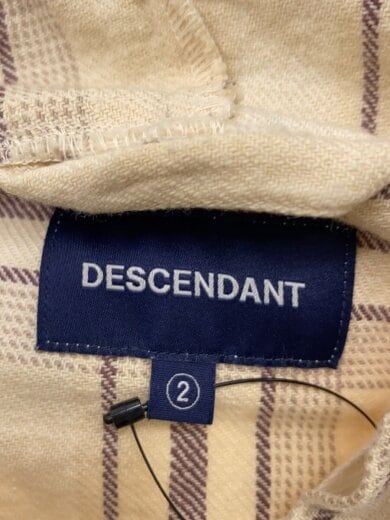 商品画像：長袖シャツ/2/コットン/BEG/チェック 3