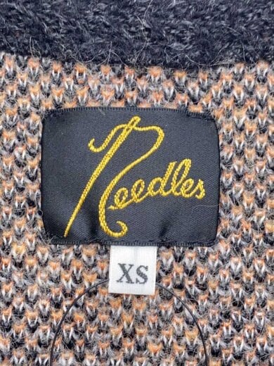 商品画像：カーディガン(厚手)/XS/モヘア/BLK/チェック/LQ470 3