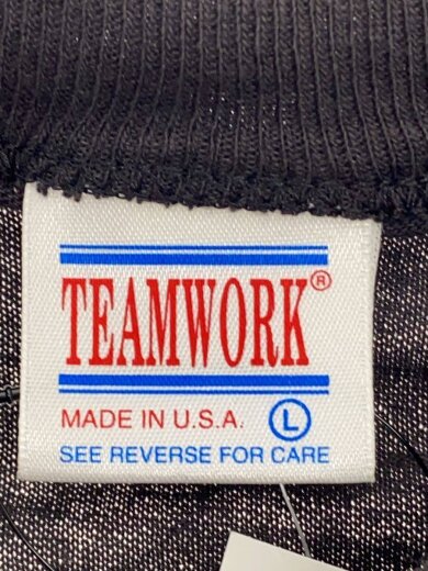 商品画像：TEAMWORK/Tシャツ/L/コットン/BLK/無地 3