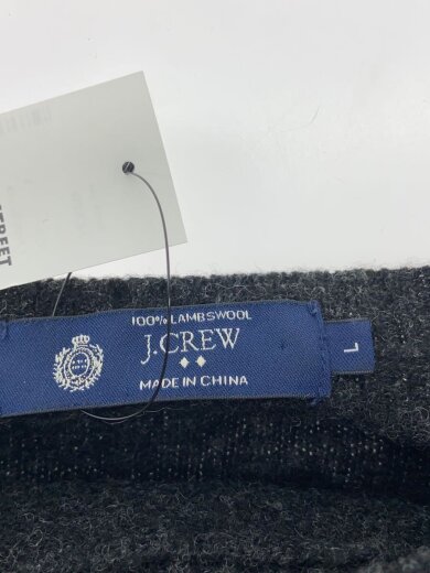 商品画像：ニット・セーター(厚手)/L/ウール/BLK/無地 3