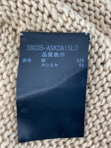 商品画像：カーディガン(薄手)/--/コットン/BEG/38035-ASK0A15L0 4