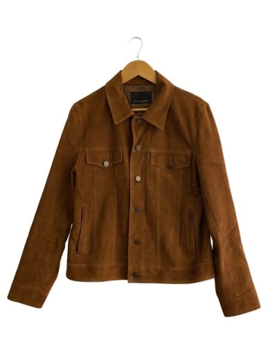 商品画像：レザージャケット・ブルゾン/--/山羊革/BRW 1