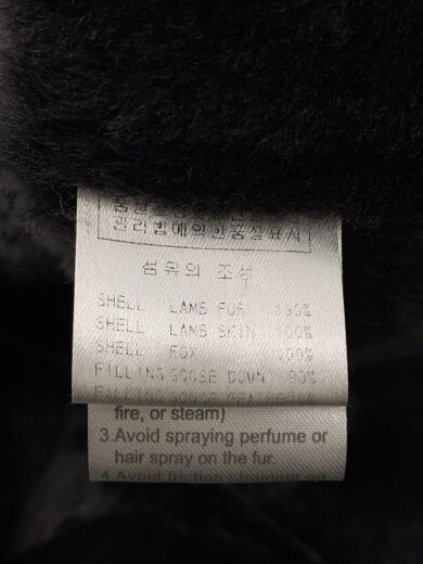 商品画像：レザージャケット・ブルゾン/--/羊革/BLK 4