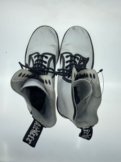 商品画像：レースアップブーツ/25cm/WHT/レザー 3