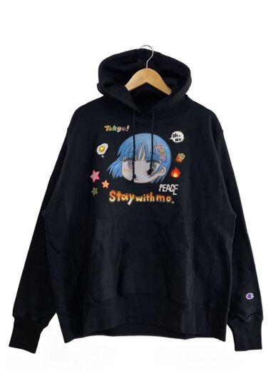 商品画像：×村上隆/パーカー/--/コットン/BLK 1