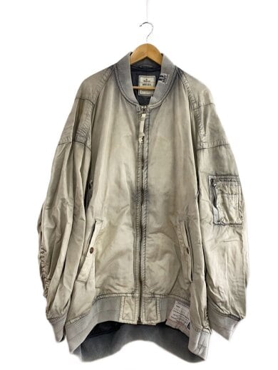 商品画像：Flight Jacket/38/コットン/GRY/B12BL012 1