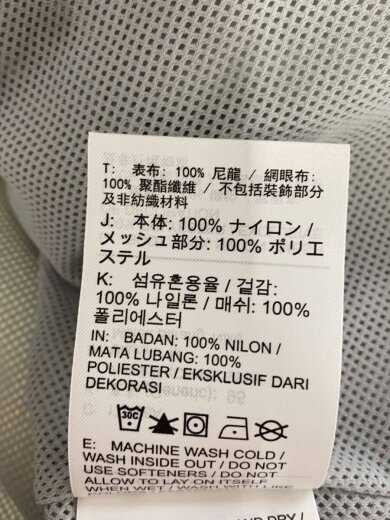 商品画像：ナイロンジャケット/M/ナイロン/GRY/FB7398-077 4