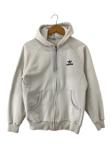 商品画像：ジップパーカー/L/ポリエステル/GRY/ADS-181// 1