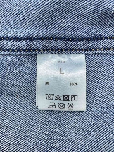 商品画像：Gジャン/L/コットン/IDG/無地 4