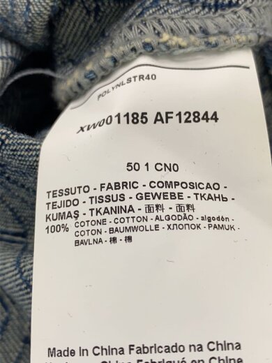 商品画像：オールオーバーロゴ フーデッドデニムブルゾン/S/デニム/IDG/総柄 4