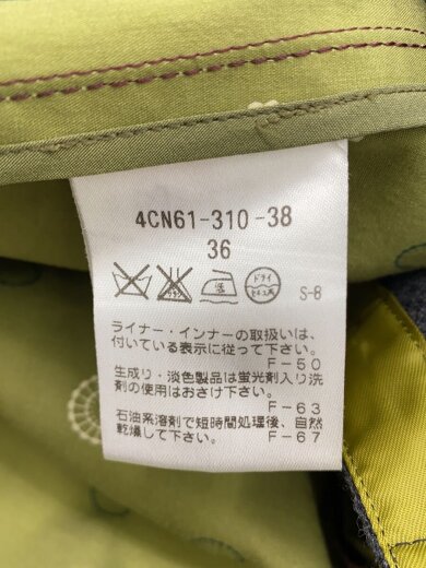 商品画像：ステンカラーコート/36/コットン/BRD/無地/4CN61-310-38 4