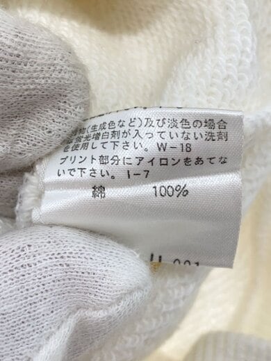 商品画像：バックロゴ/スウェット/M/コットン/WHT/IS20-JL001// 5