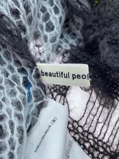 商品画像：25AWwooledmohair knittedreversible cardigan/38/モヘア/BLK 3